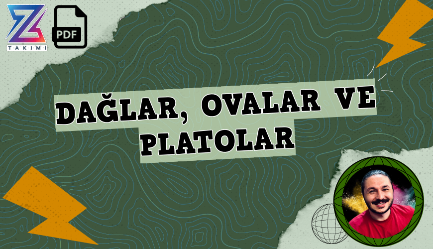 tyt coğrafya dağlar ovalar platolar