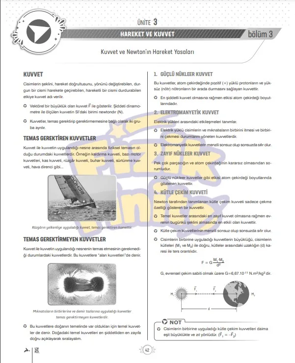 tyt-fizik-kuvvet-ve-hareket-newton-yasaları-konu-anlatımı