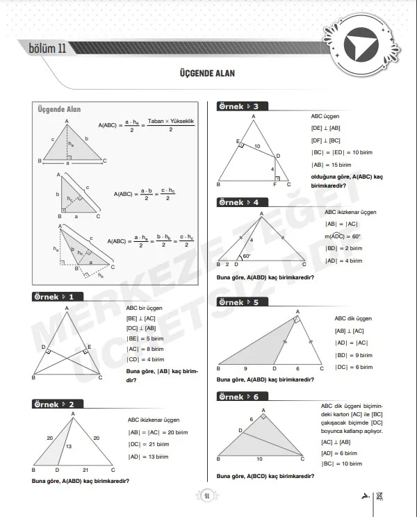üçgende-alan-konu-anlatımı