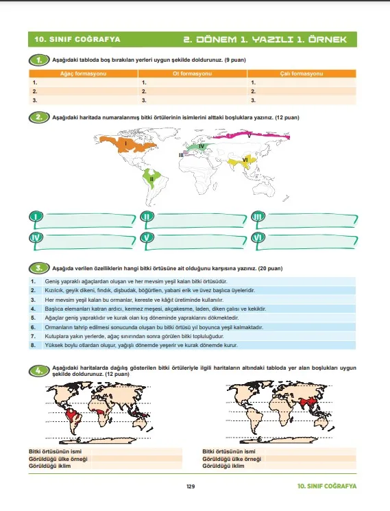 10.sınıf-coğrafya-2.dönem-1.yazılı-çalışma kağıdı