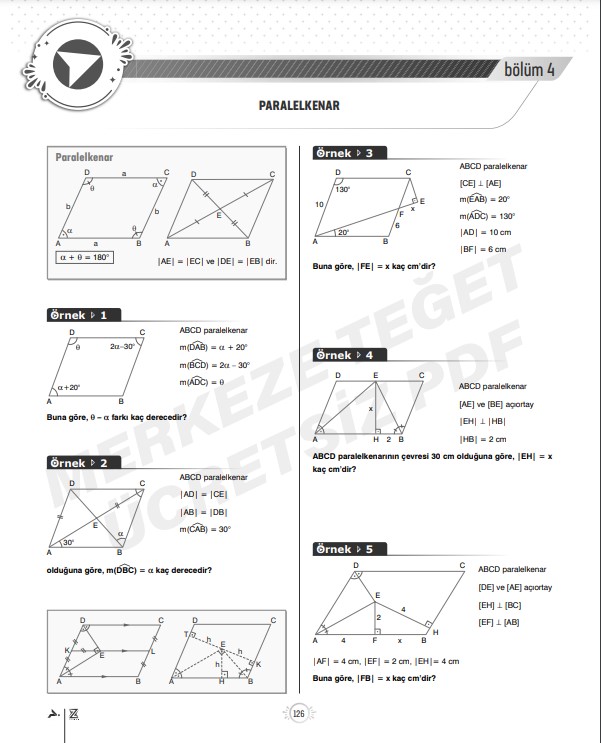 geometri-paralelkenar-konu-anlatımı