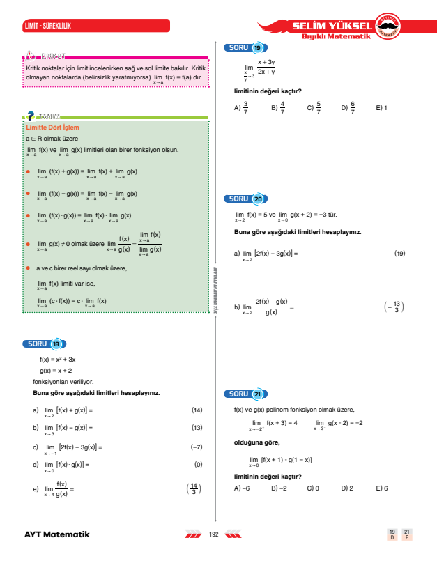 ayt-matematik-limit-limit-özellikleri-1-konu-anlatimi