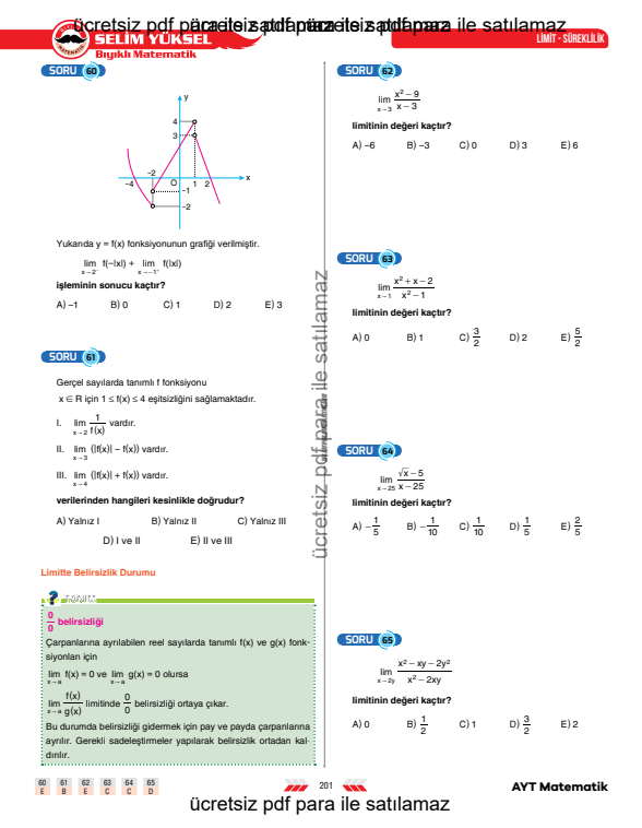 ayt-matematik-limit-limit-özellikleri-5-konu-anlatimi