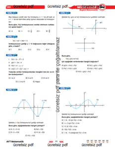 ayt-matematik-türev-1.-türev-grafiği-yorumlama-konu-anlatimi