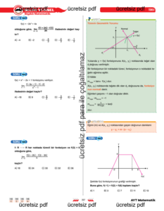 ayt-matematik-türev-türevin-geometrik-yorumu-1-konu-anlatimi