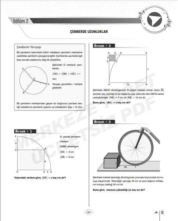 tyt-geometri-çemberde-uzunluk-soru-çözümü