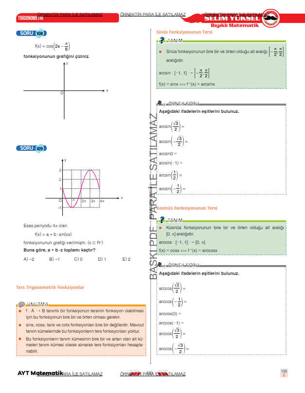 ayt-matematik-trigonometri-ters-trigonometrik-fonksiyonlar-1-konu-anlatimi