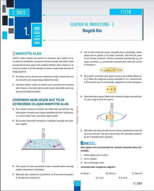 manyetizma-soru-çözümü