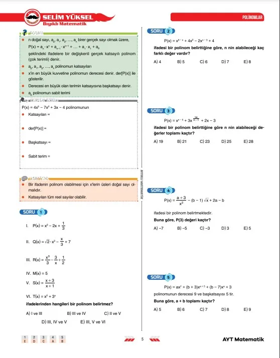 polinom-soru-çözümü