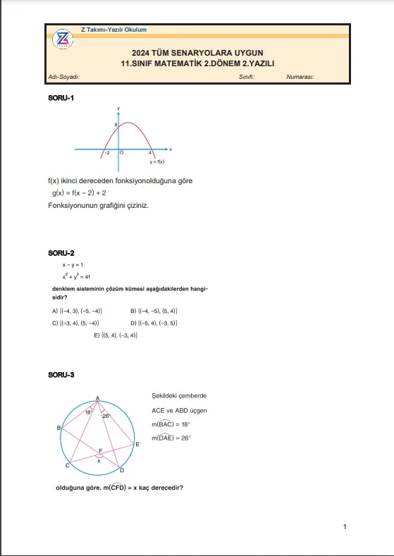 11.sınıf-matematik-2.dönem-2.yazılı-soruları