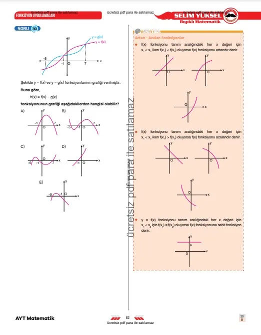 fonksiyonlar-soru-çözümü