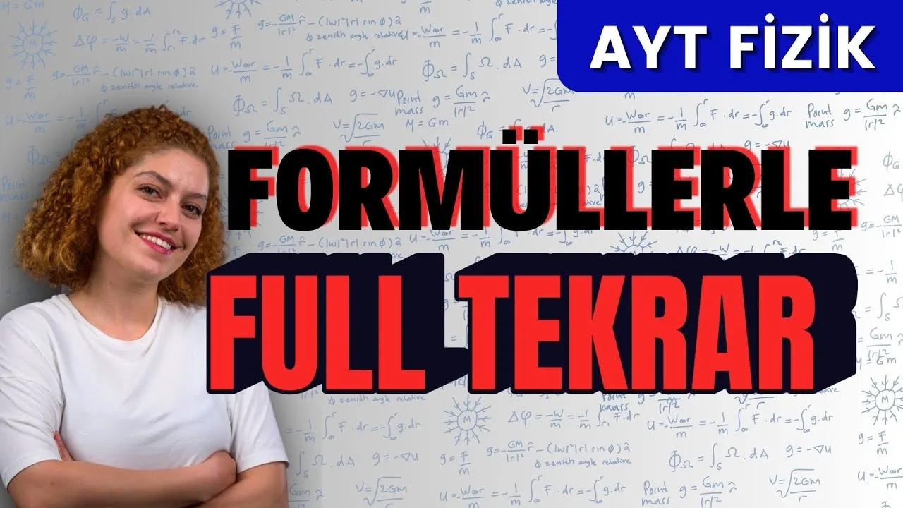 ayt-fizik-tüm-formüller