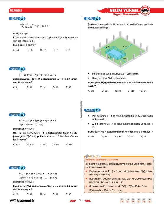 polinom-soru-çözümü