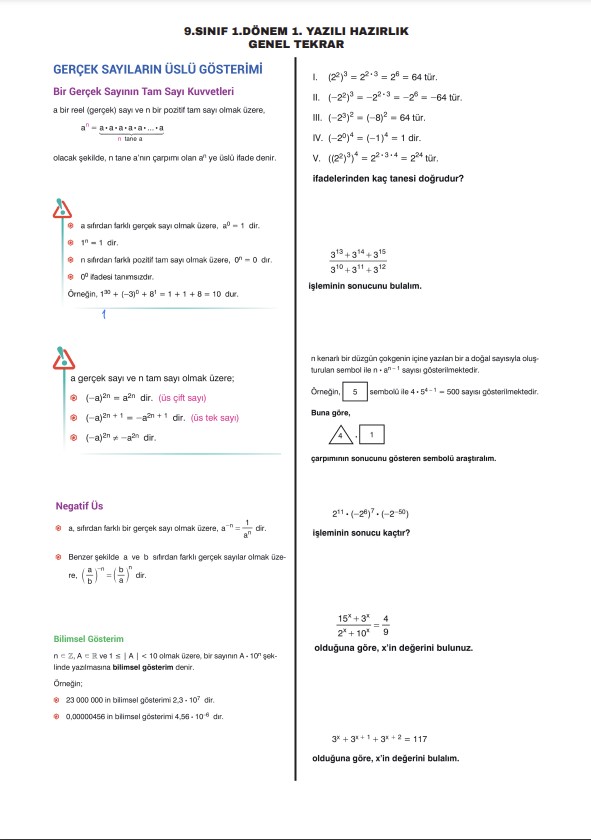 9.sinif-matematik-yazili-örneği